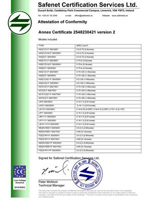 CE 證書2548230421 - 翔宜電子Low Smoke & Halogen Insulation Low S.pdf-img-1-0