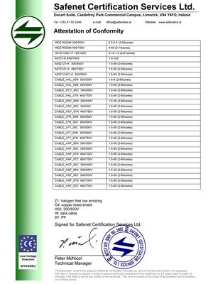 CE 證書2548230421 - 翔宜電子Low Smoke & Halogen Insulation Low S.pdf-img-3-0